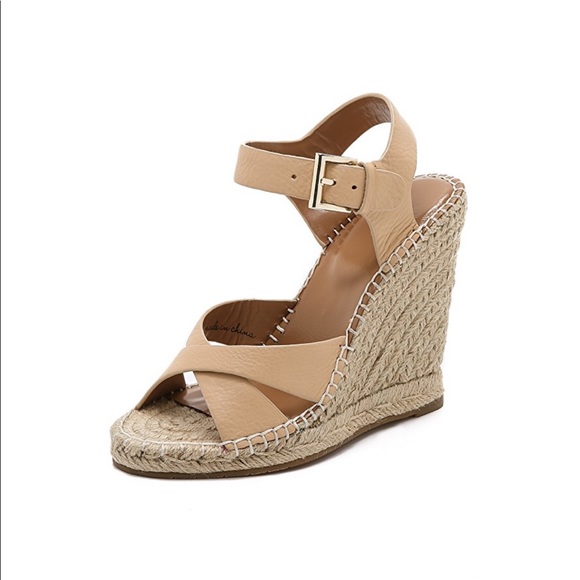 Joie Shoes - SALE Joie Lena Espadrille Wedge Nude Size 10